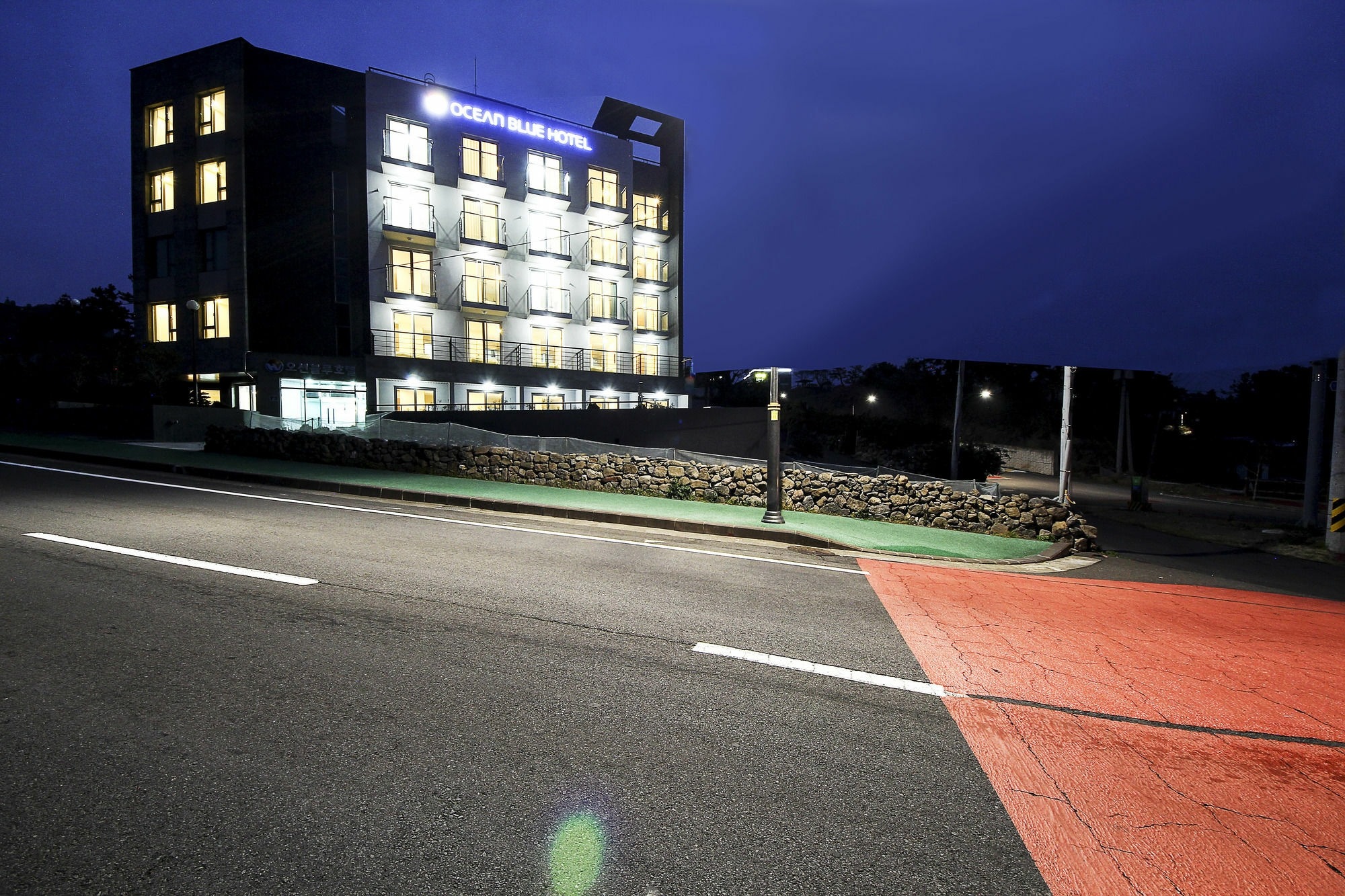Jeju Jungmun Ocean Blue Hotel Seogwipo Exterior photo