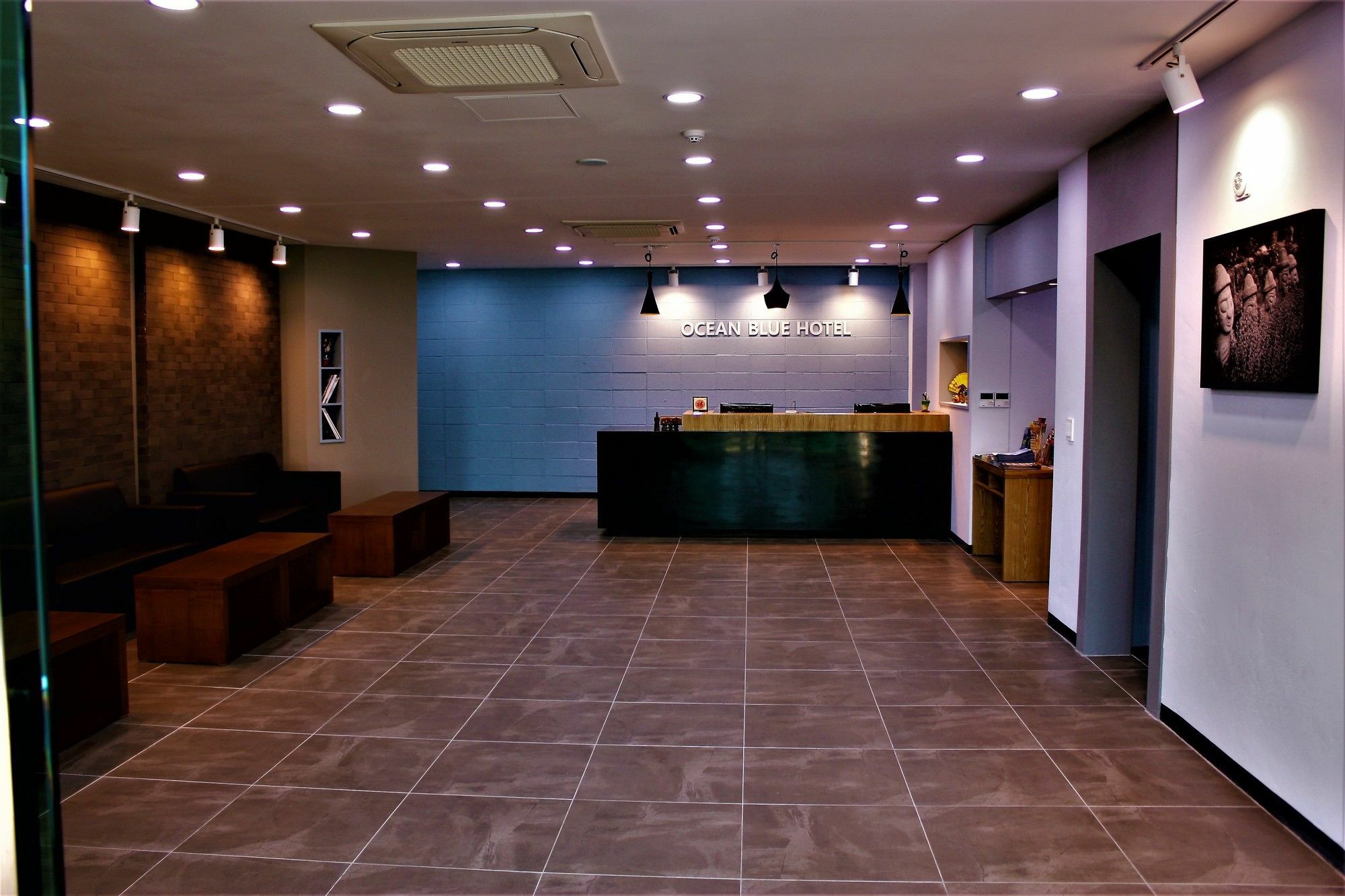 Jeju Jungmun Ocean Blue Hotel Seogwipo Exterior photo