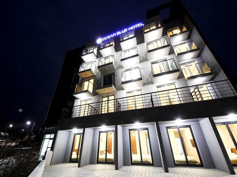 Jeju Jungmun Ocean Blue Hotel Seogwipo Exterior photo